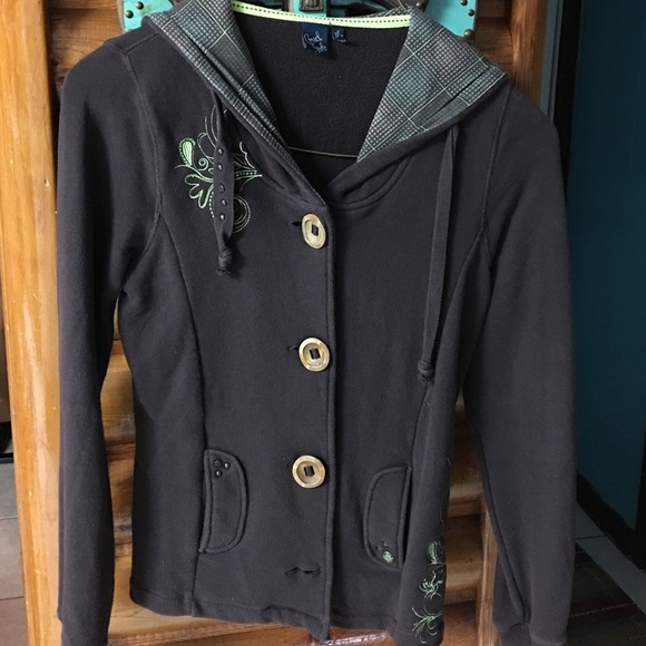 Cruel Girl Tops - Cruel Girl button down hoodie