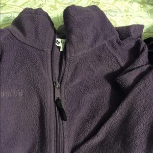 Columbia purple fleece
