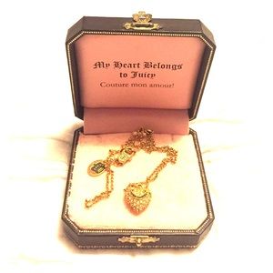 Juicy Couture heart necklace