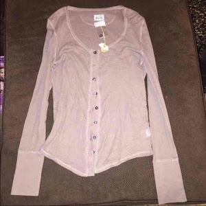 NWT Large converse button up