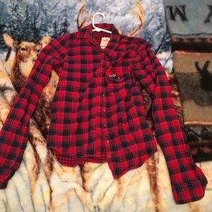Xs hollister flannel