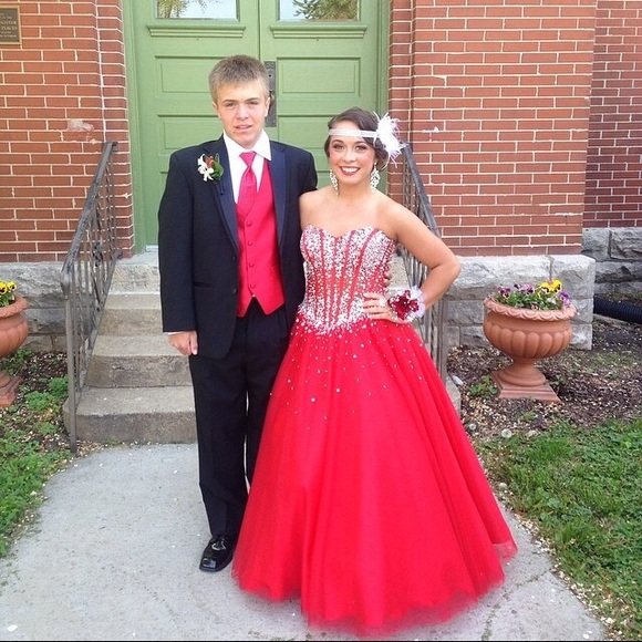 Jovani Red Ball Gown