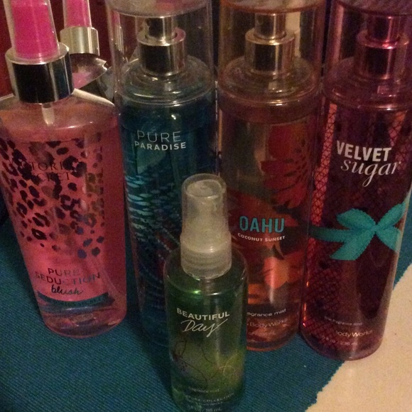 Victoria's Secret & B&BW body sprays