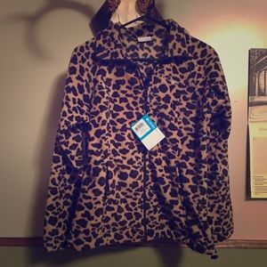 Columbia cheetah print jacket, BRAND NEW WITH TAGS