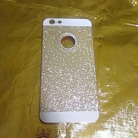 Gold glittering iphone6 plus case