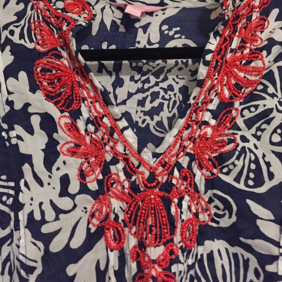 ❌sold❌Lilly Pulitzer size small Sarasota tunic - Picture 2 of 4