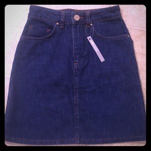 ASOS denim skirt