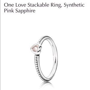 One Love Stackable Pandora Ring