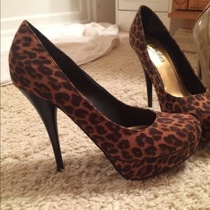 Candies leopard heels