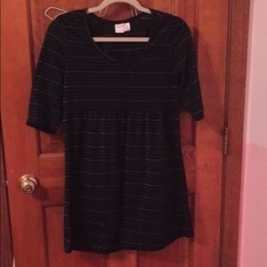 Black Shirt Dress