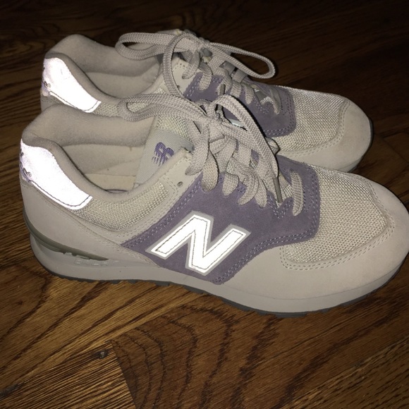 Gray and Purple New Balance!