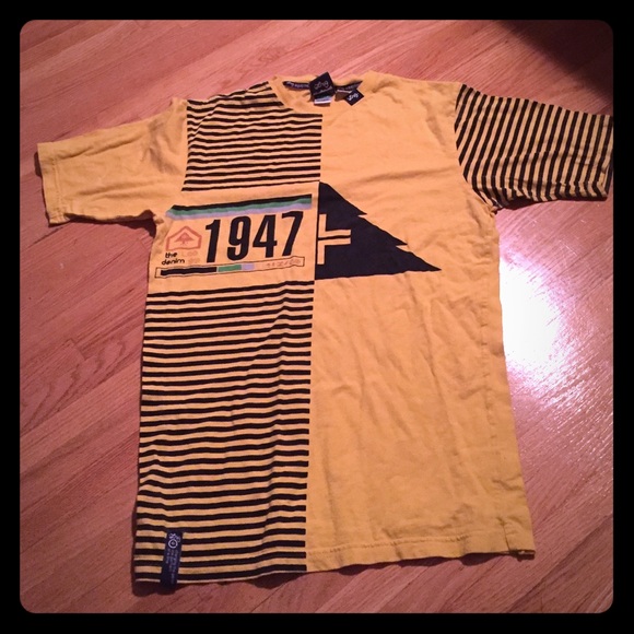 Yellow and Black Tee