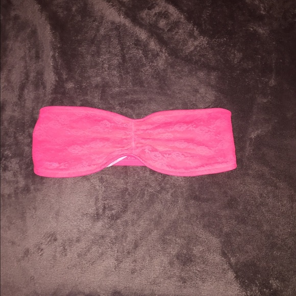 Pink Victoria secret Lace bandeau