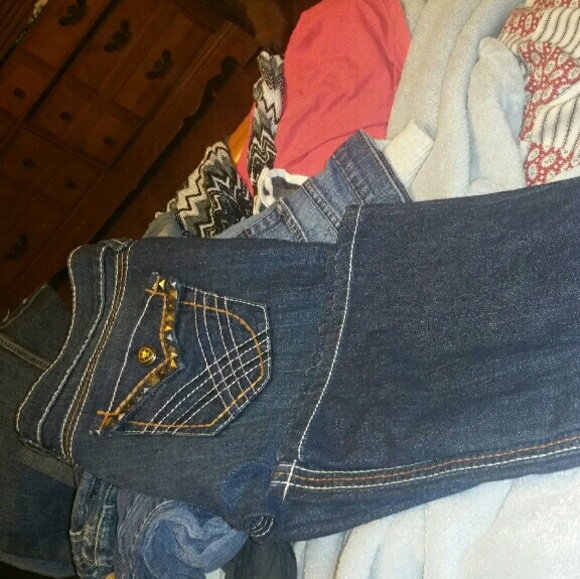 Ariat Jean's size 28 x 34 Bling Pockets