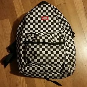 dickies checkerboard backpack