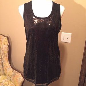 🚫🚫🚫SOLD!!Simply Vera Sequin Tank Top