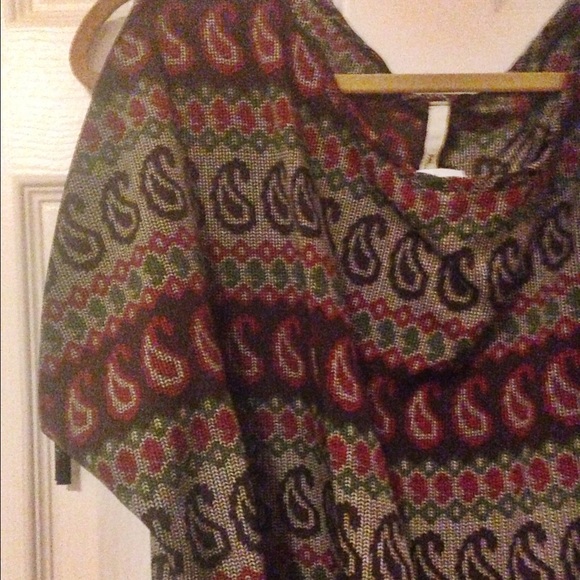 Mind Code printed cinched blouse - Picture 3 of 3