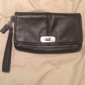 Coach wristlet/clutch