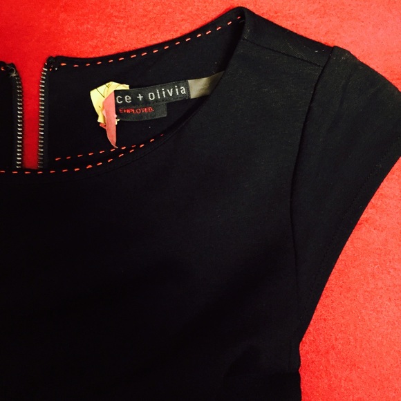 XX SOLD! Xx 💁🏼Alice & Olivia peplum LBD!! - Picture 3 of 4