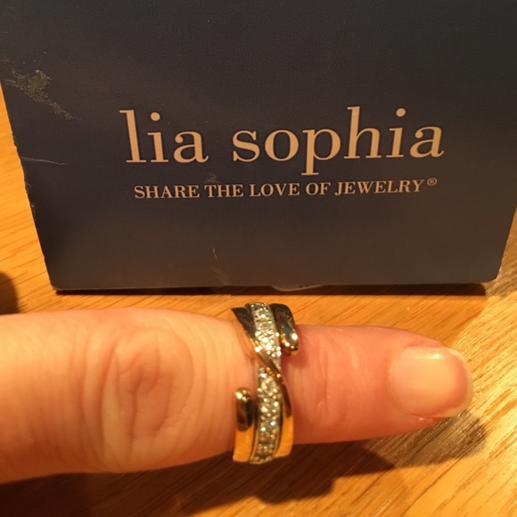 Lia Sophia 2part ring