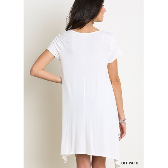 1DAYSALE "Japanese Maple" Asymmetric Hem Tee / Top - Picture 3 of 4