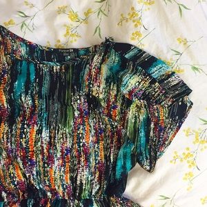 F21 | Multi Colored Blouse