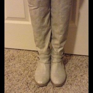 Faux--Leather Boots