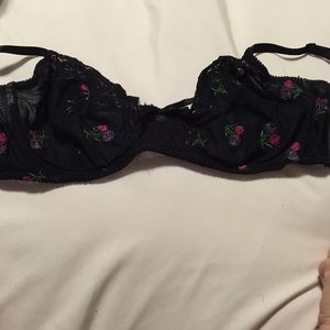 Floral Lingerie Bra
