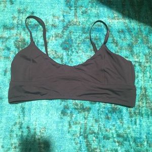 Billabong black sporty bikini top
