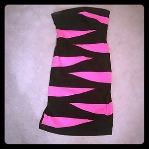 Sexy strapless dress