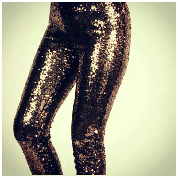 Pants - Sequin Leggings Pants