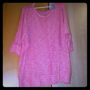 BNWT Pink Lane Bryant Workout Shirt