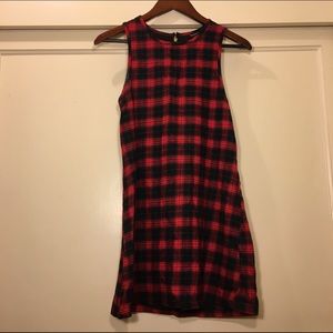 Plaid Mini Dress