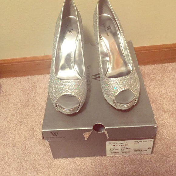 Silver heels