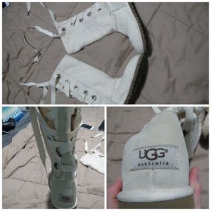 Spring time lace up uggs!