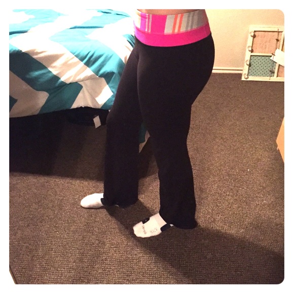 Lulu lemon groove pants; worn three or four times