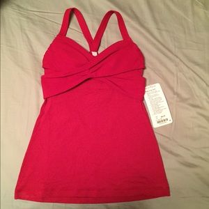 SOLD-NWT Lululemon Wrap It Up Bra Workout Tank
