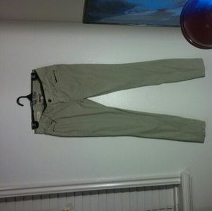 Very Light Green Skinny Jeans