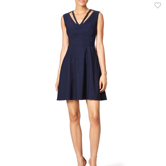 Slate & Willow Navy Blue Towne Dress