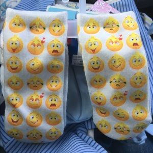 1 pair Cute faces socks