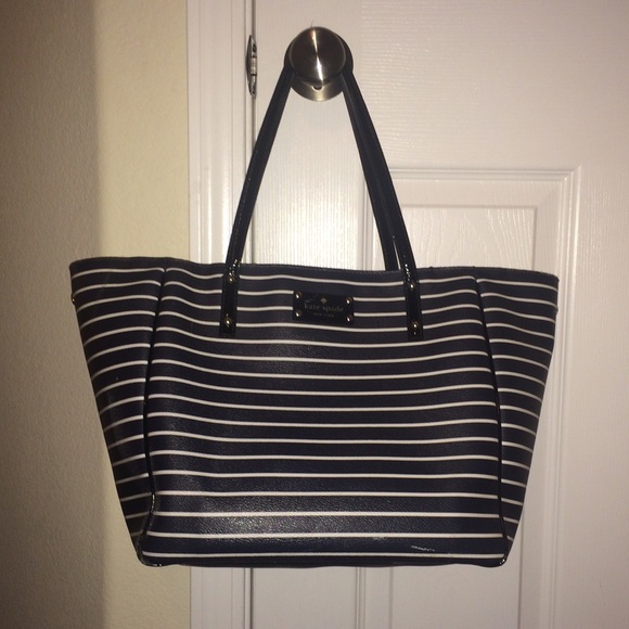 Kate Spade Striped Tote Bag