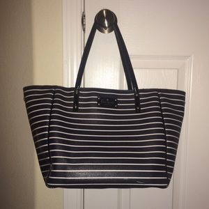 Kate Spade Striped Tote Bag