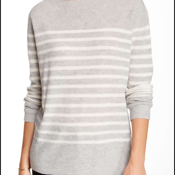 SOLD! Vince stripe sweater - Picture 1 of 1