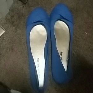Blue flats