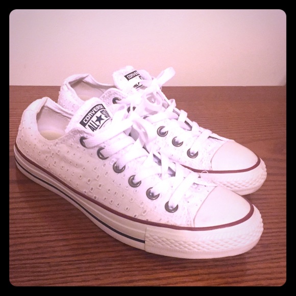 White converse all stars!