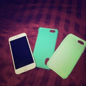 Mint condition iPhone 6 64gig white and gold