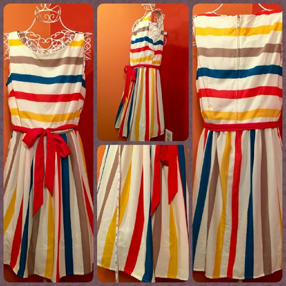 πHPπAmerican Rag Striped DressπHPπ - Picture 2 of 2