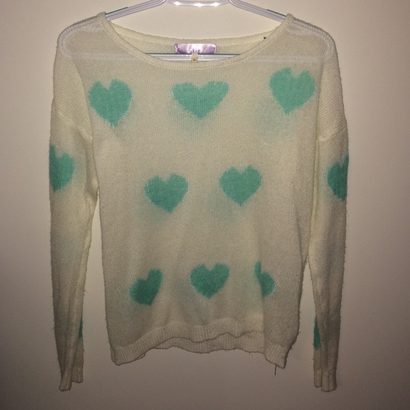 Heart sweater