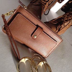 BROWN GRAIN WRISTLET