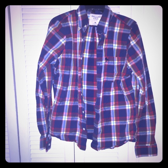 Abercrombie & Fitch Long Sleeve Dress Shirt